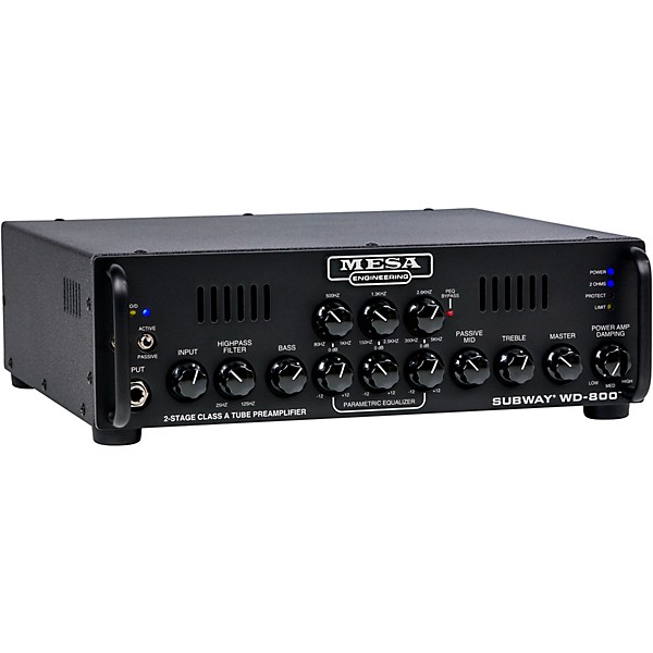 Subway WD 800 Lightweight Hybrid Bass Head Black