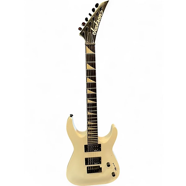 Used Jackson DINKY JS11 Snow White Solid Body Electric Guitar