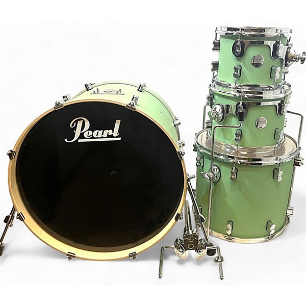 Used PDP By DW 4 piece CONSEPT Green Drum Kit