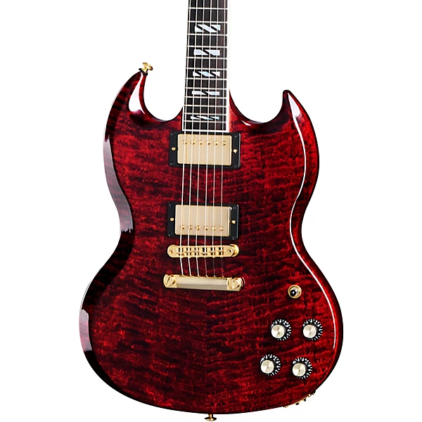 SG Supreme Electric Guitar Wine Red