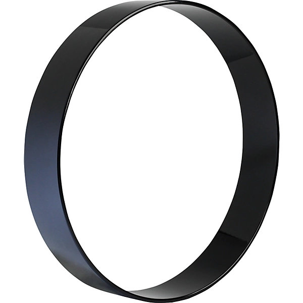 Extended Resonant Side Bass Drum Hoop 22 x 4 Piano Black