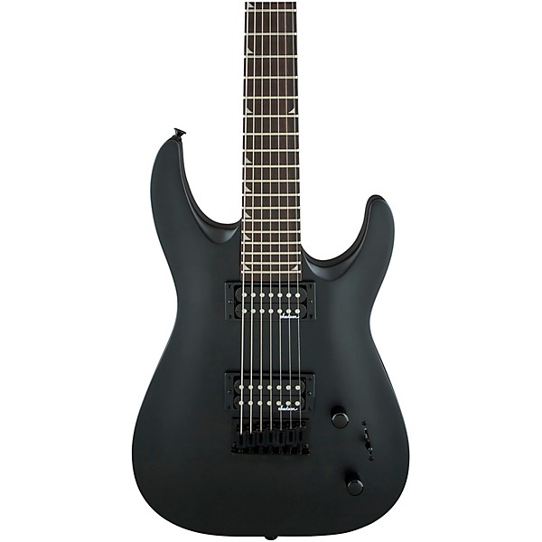 Dinky JS22 7 DKA HT Arch Top Satin 7 String Electric Guitar Black