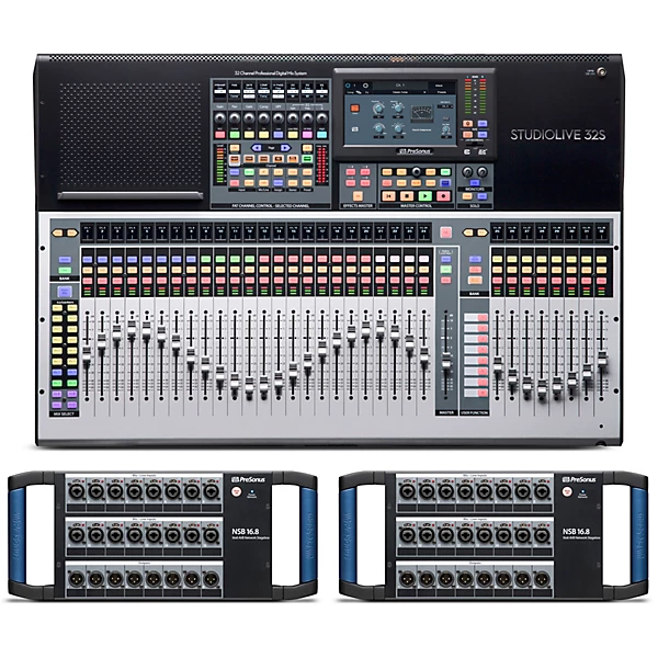 StudioLive 32S 32 Channel Mixer Package With 2 NSB