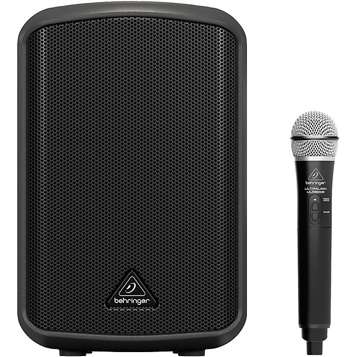 EUROPORT MPA100BT 100W Portable Speaker With Wireless Microphone