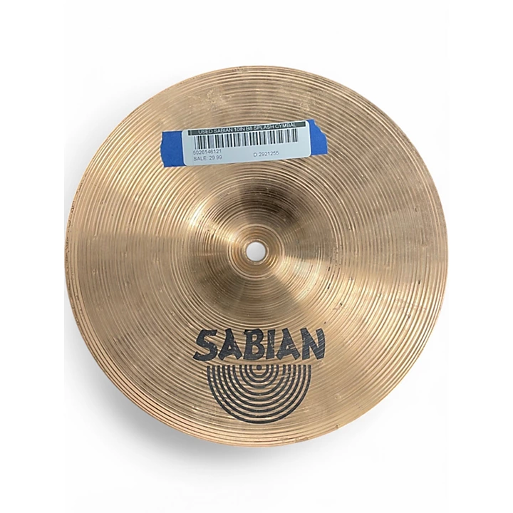 SABIAN Used SABIAN 10in B8 Splash Cymbal