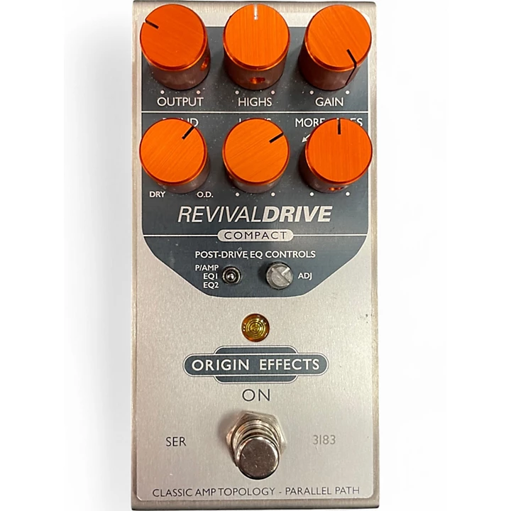 Used Origin Effects RevivalDRIVE Compact Effect Pedal