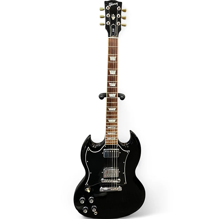 Gibson Used 2001 Gibson SG Standard Left Handed Ebony Electric Guitar.gc
