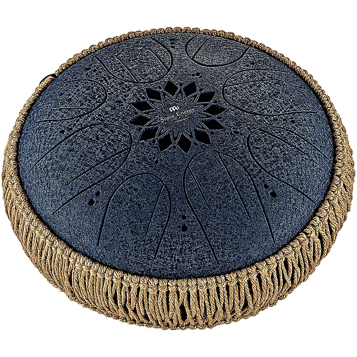 Sonic Energy C Minor Medium Octave Steel Tongue Drum Navy Blue