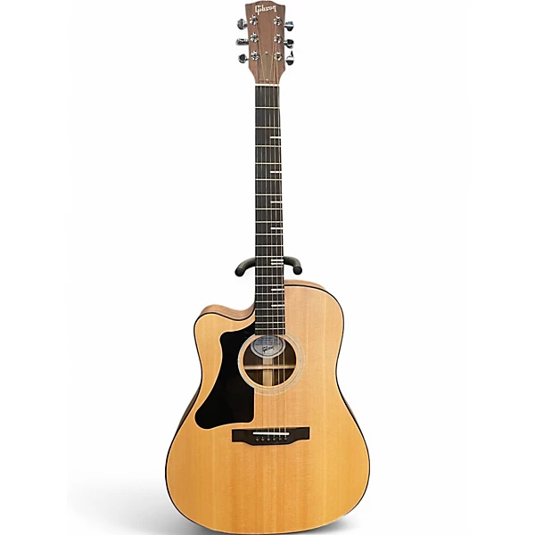 Used Gibson G Writer EC Natural Acoustic Electric Guitar