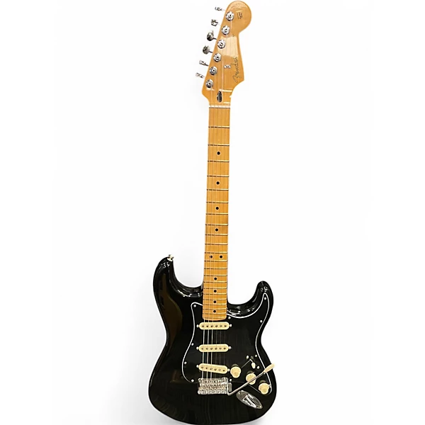 Used Fender Player II Stratocaster Black Solid Body Electric Guitar