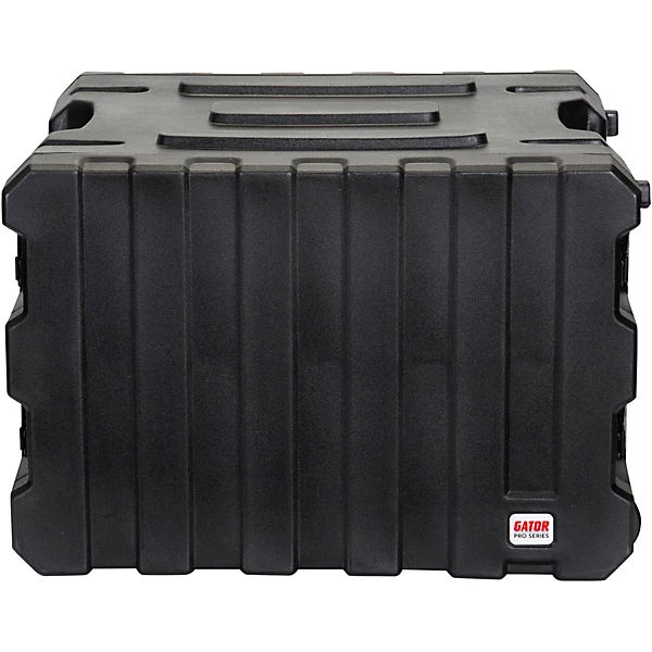 G Pro Roto Mold Rolling Rack Case Black 8 Space