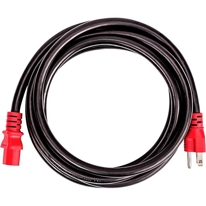 IEC to NEMA Plug Power Cable 10FT 10 ft Red Black