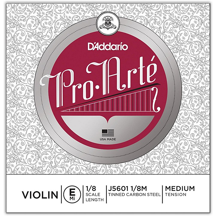 Pro Arte Series Violin E String 1 8 Size