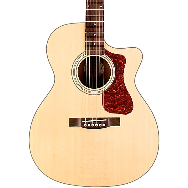 OM 240CE Orchestra Cutaway Acoustic Electric Guitar Natural