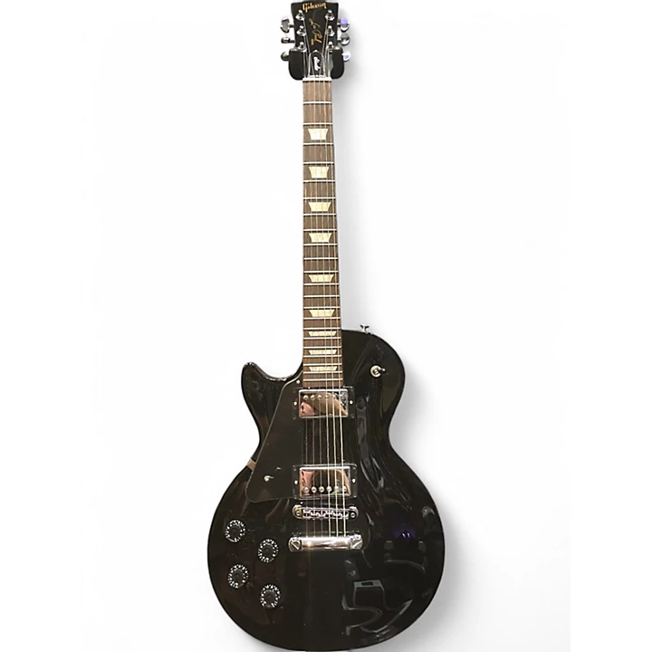 Used Gibson Les Paul Studio Black Solid Body Electric Guitar