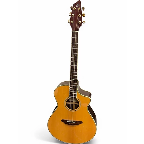 Used Breedlove AC25/SR PLUS Natural Acoustic Electric Guitar