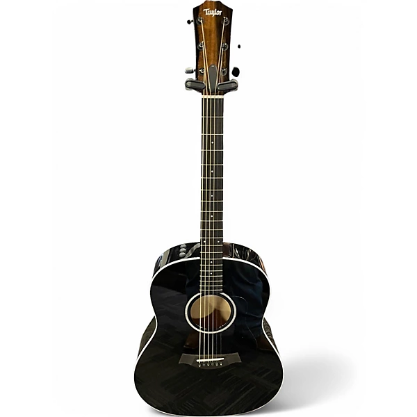 Used Taylor 217e blk plus Black Acoustic Guitar