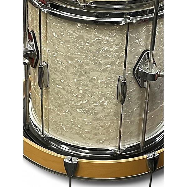 Gretsch Drums Used Gretsch Drums 4 Piece Catalina Pearl White Drum Kit.gc