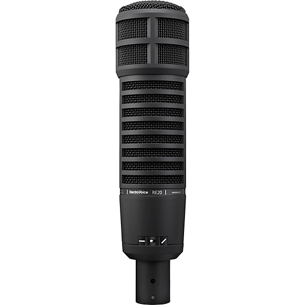 RE20 Dynamic Broadcast Microphone with Variable D Black