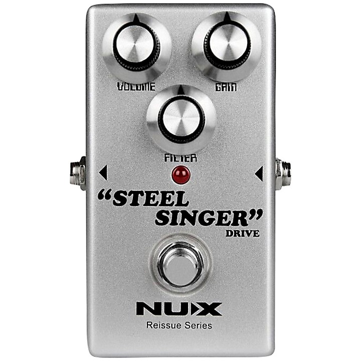 Reissue Series Steel Singer Drive Effects Pedal Silver