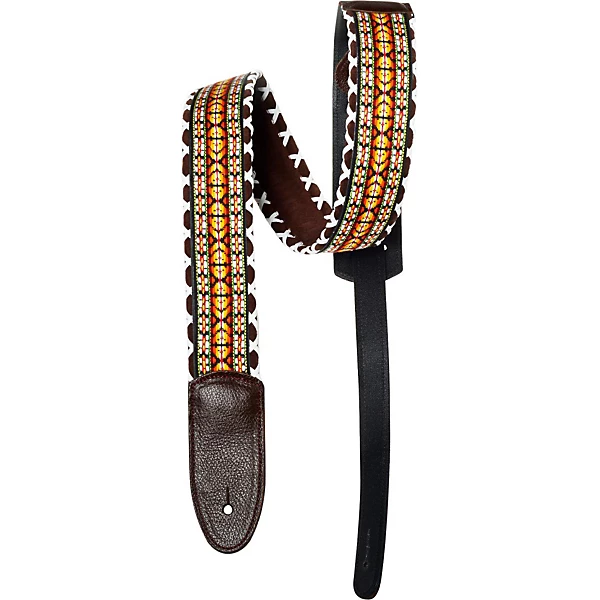 Peter 23 Lace Guitar Strap Sunburst Pattern