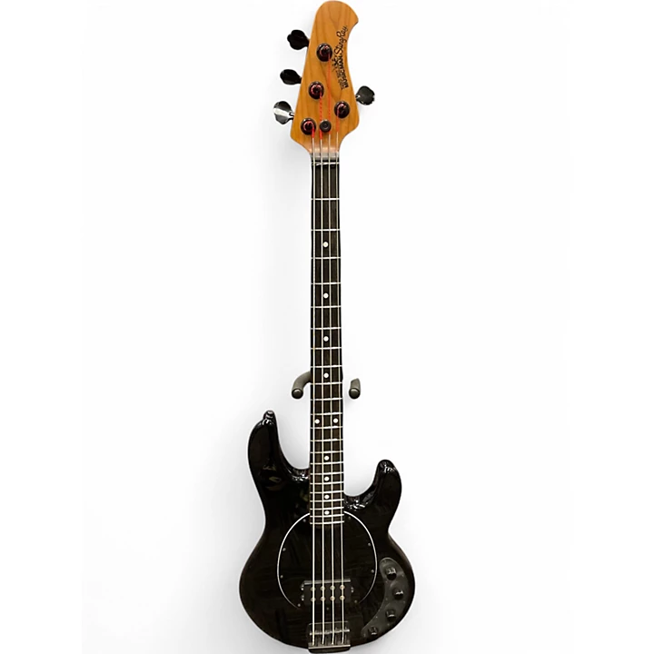 Used Ernie Ball Music Man Stingray 4 String Black Electric Bass Guitar