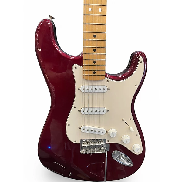 Used Fender Player Stratocaster Red Solid Body Electric Guitar