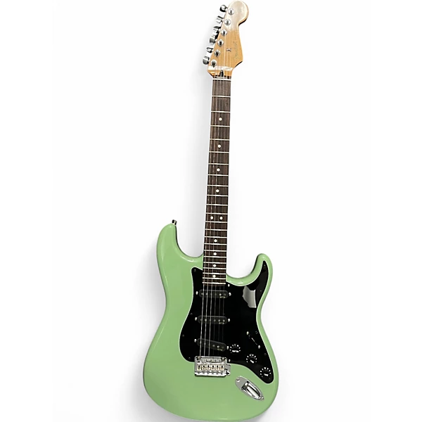 Used Fender Stratocaster Mint Green Solid Body Electric Guitar