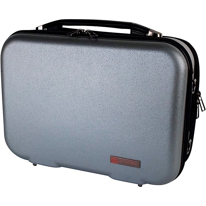ZIP Clarinet Case with Removable Music Pocket Silver