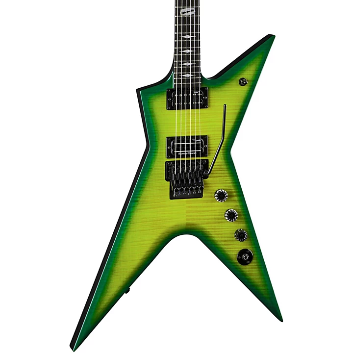Stealth Floyd Rose Flame Maple Dime Slime