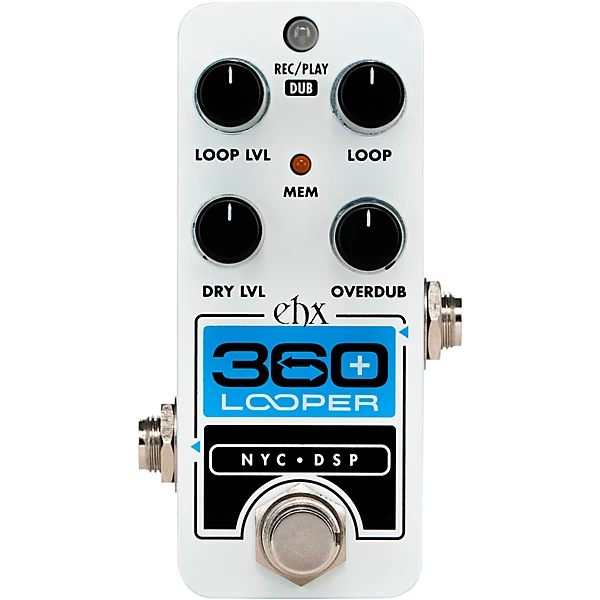 Electro Harmonix Pico 360+ Looper Pedal White