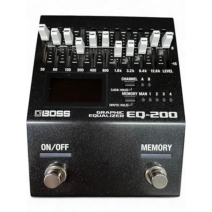 BOSS Used BOSS EQ200 Graphic Equalizer Pedal.gc
