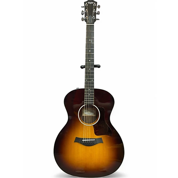 Taylor Used 2021 Taylor 214E DLX Tobacco Sunburst Acoustic Electric Guitar.gc