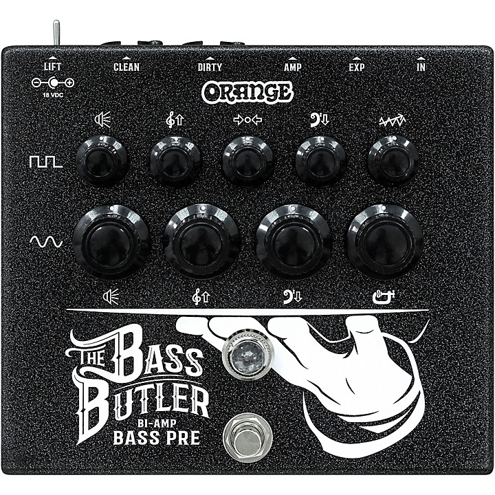 Bass Butler Bi Amping DI Pedal Black