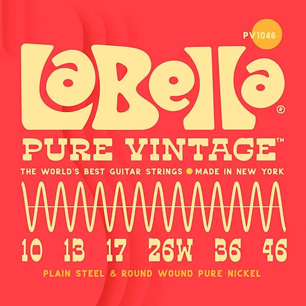 Pure Vintage Electric Guitar Strings 10 46