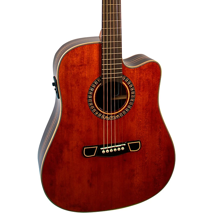 E1DC Imperial Series Dreadnought Acoustic Electric Guitar Natural
