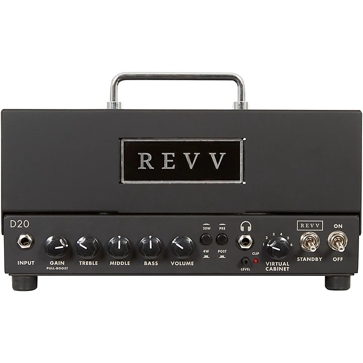 D20 20W Tube Guitar Amp Head Black