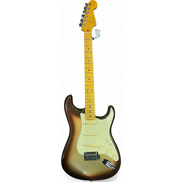 Used Fender American Ultra Stratocaster Mocha Solid Body Electric Guitar