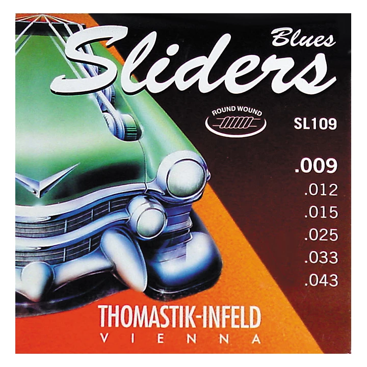 SL109 Sliders Light Electric Guitar Strings
