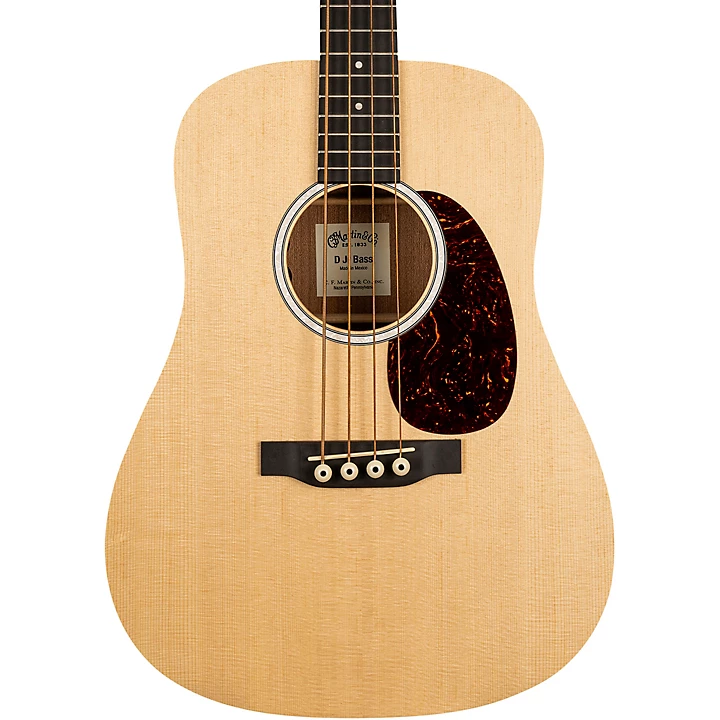 DJR 10E Acoustic Electric Bass Guitar Natural