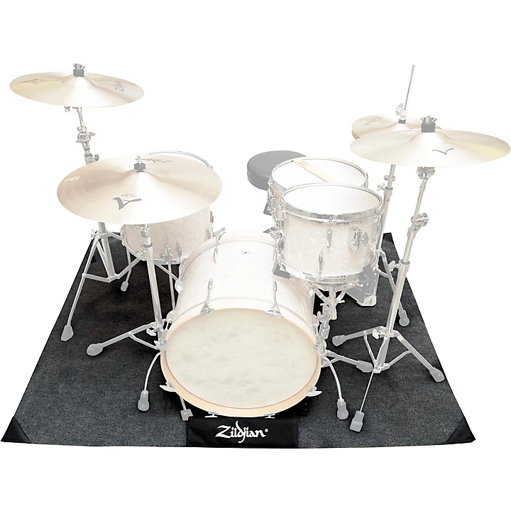 Gig Drum Rug Gray