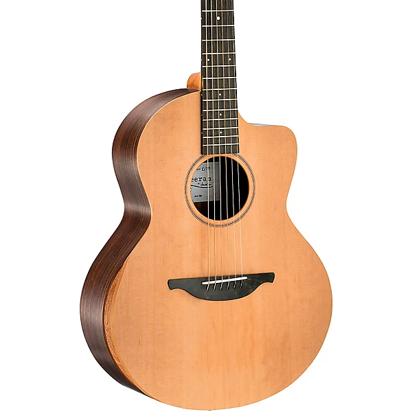 S03 Cutaway Concert Acoustic Electric Guitar Natural