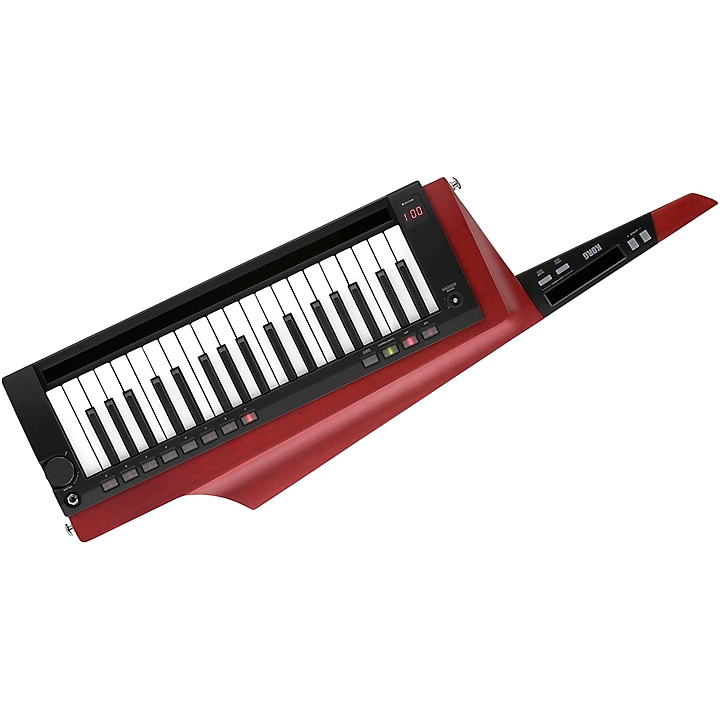 RK100S 2 Keytar Synthesizer Red