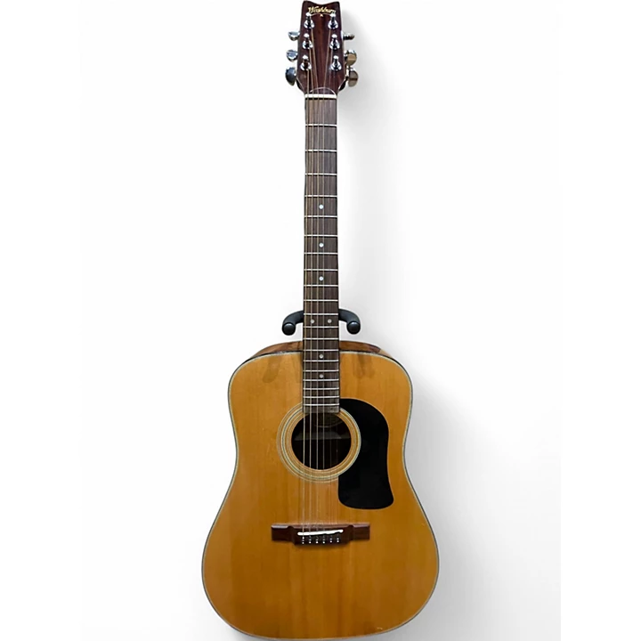 Used Washburn D12S Natural Acoustic Guitar