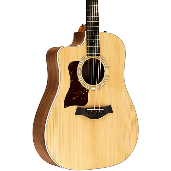 Taylor 210ce Dreadnought Left Handed Acoustic Electric Guitar Natural