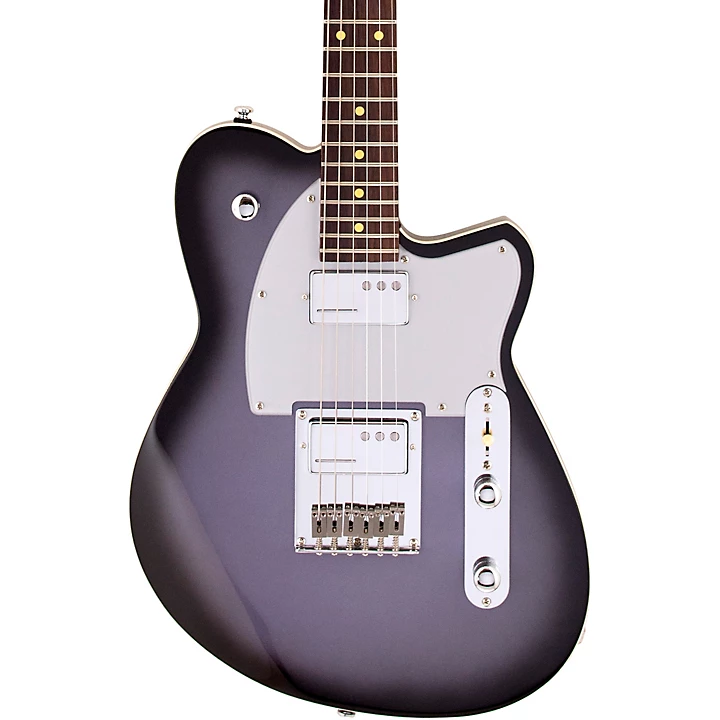 Cross Cut Electric Guitar Periwinkle Burst