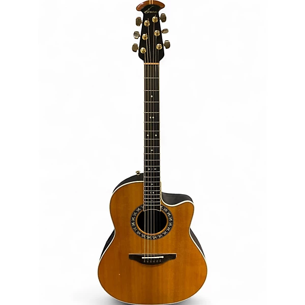 Used Ovation 1777 LEGEND Natural Acoustic Electric Guitar