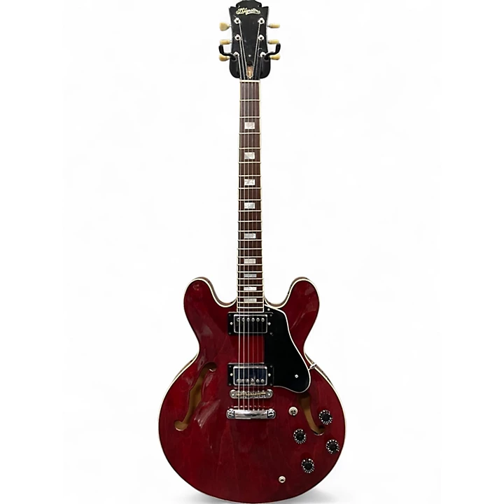 Used D'agostino 335s red wine Hollow Body Electric Guitar