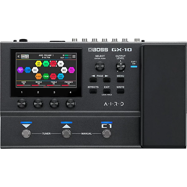 BOSS GX 10 Guitar Effects Processor Black