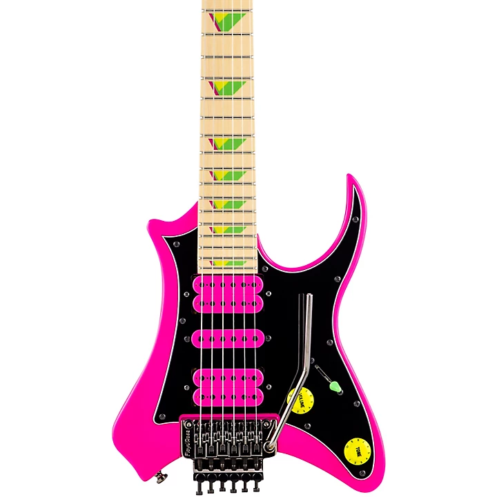 Traveler Guitar Vaibrant 88 Deluxe Electric Guitar Level 2 Hot Pink
